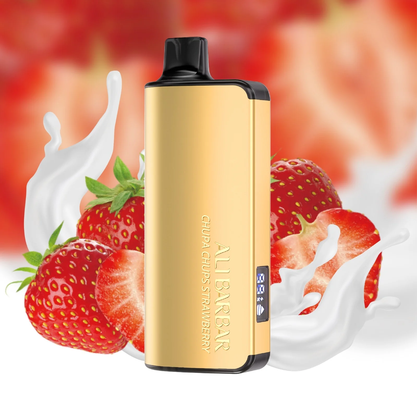 Alibarbar Ingot 9000 Puffs Chuppa Chupps Strawberry