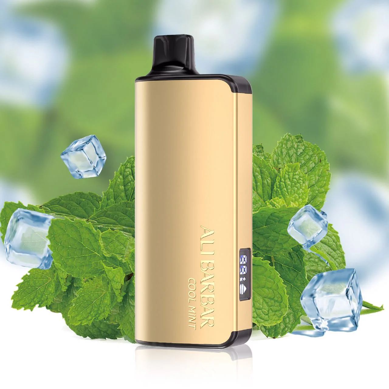 Wholesale Alibarbar Ingot 9000 Puffs Cool mint